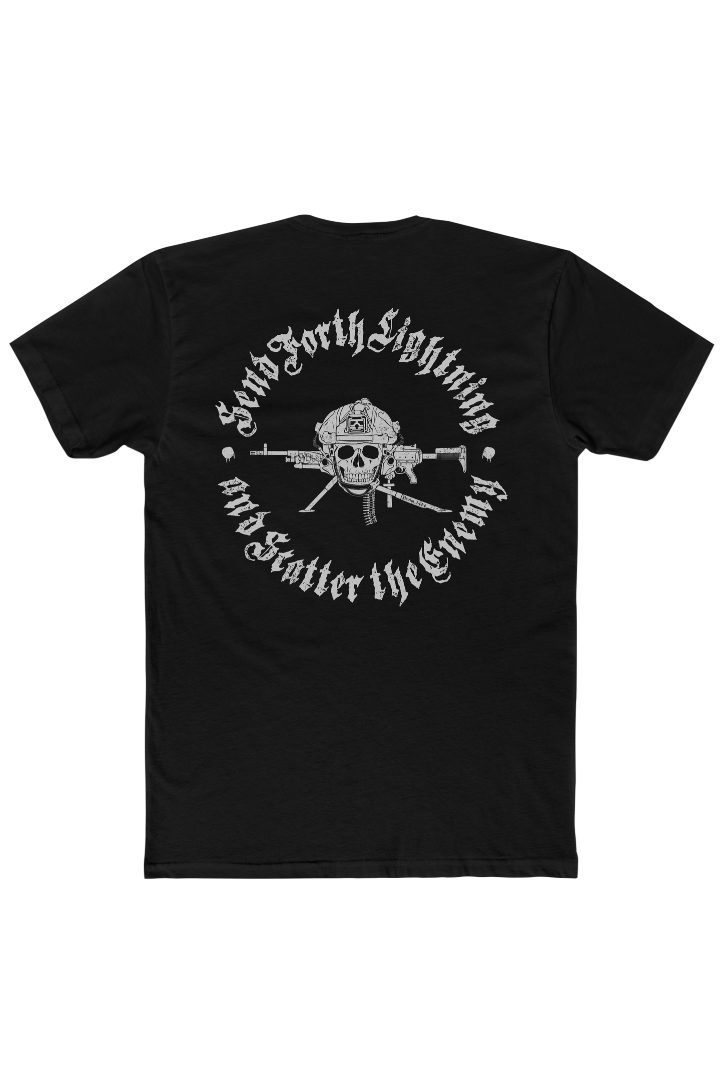 Machine Gunner Athletic Tee - Shrouded