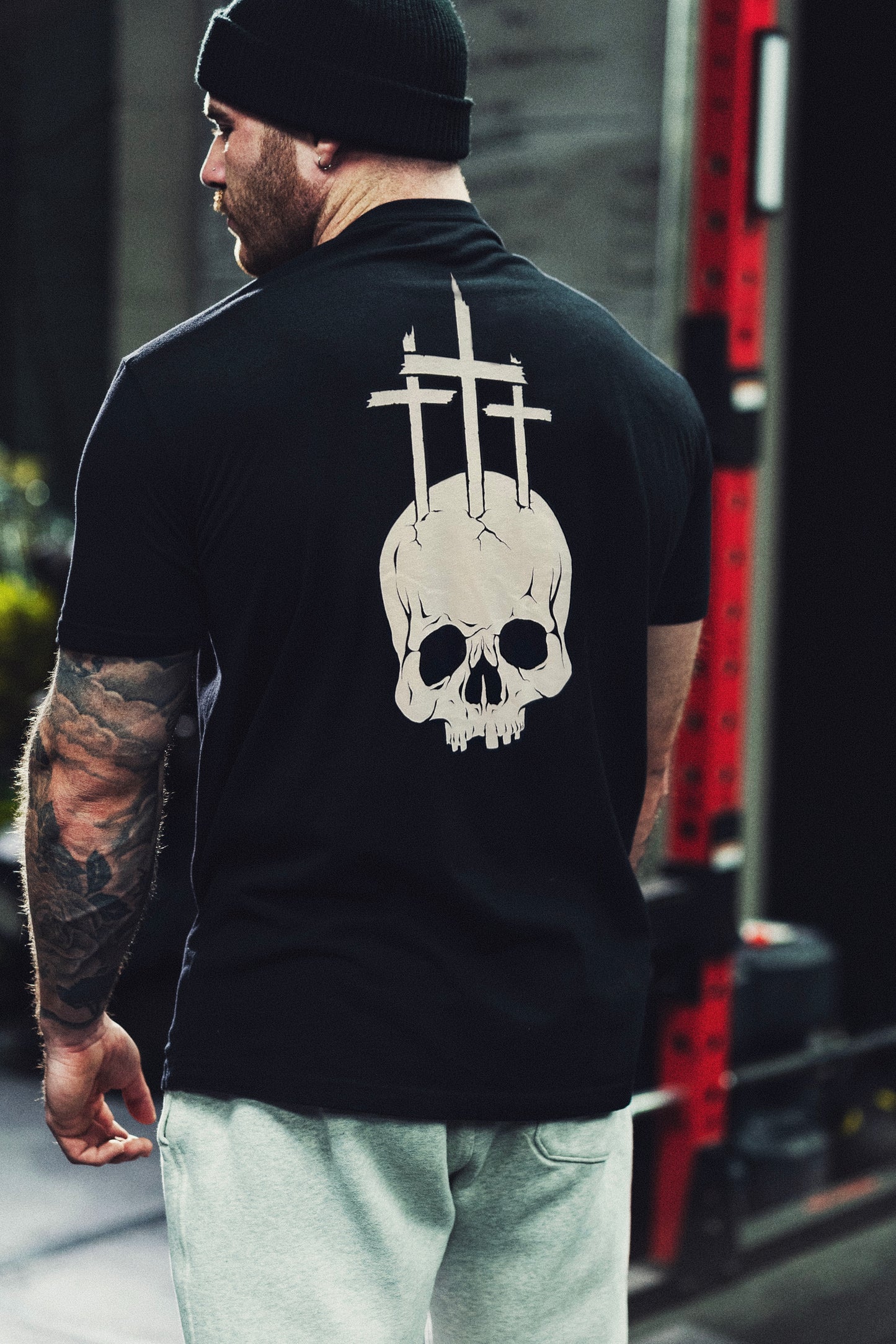 Golgotha Athletic Tee - Sanctified