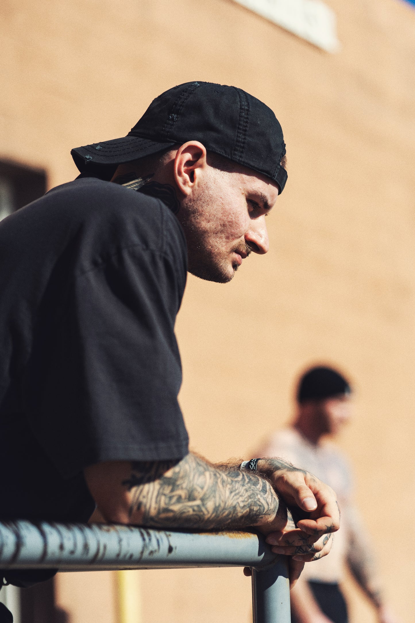 Golgotha Distressed Hat
