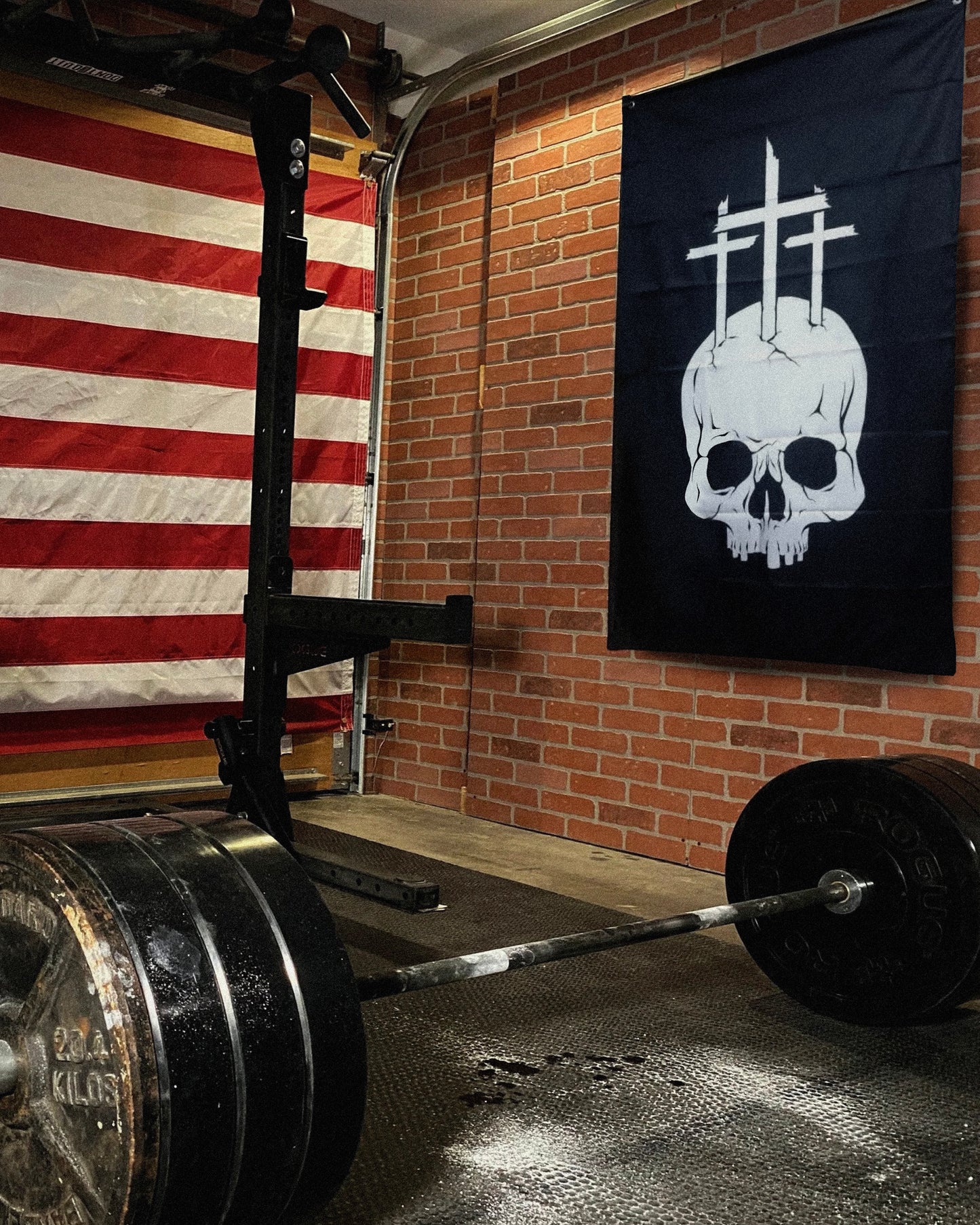 Golgotha Flag - Vertical