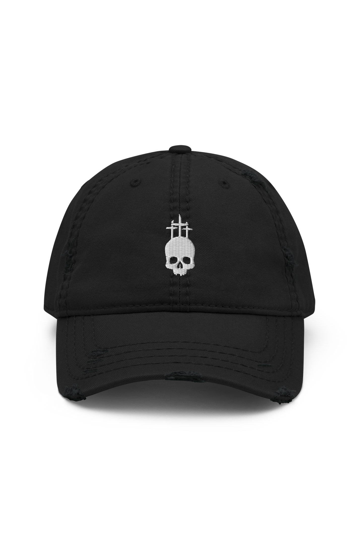 The Golgotha Distressed Hat