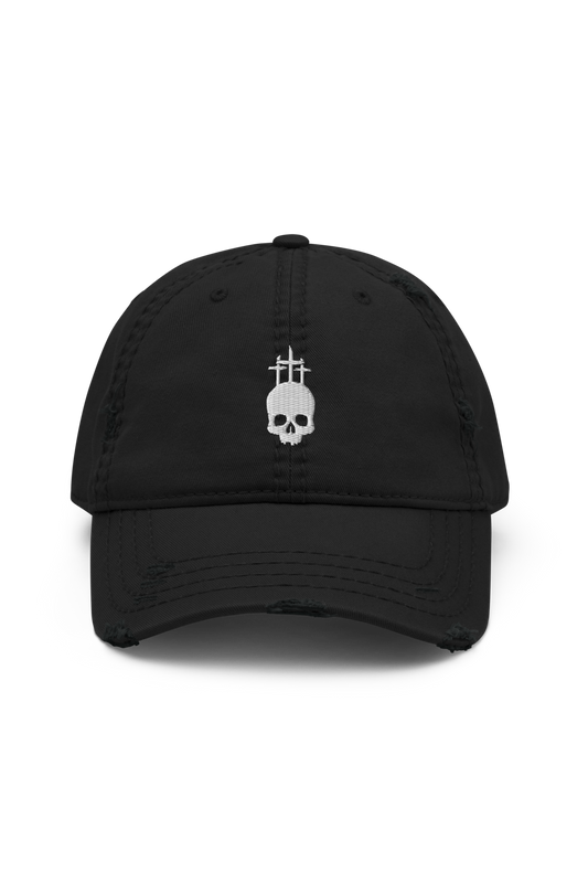 Golgotha Distressed Hat