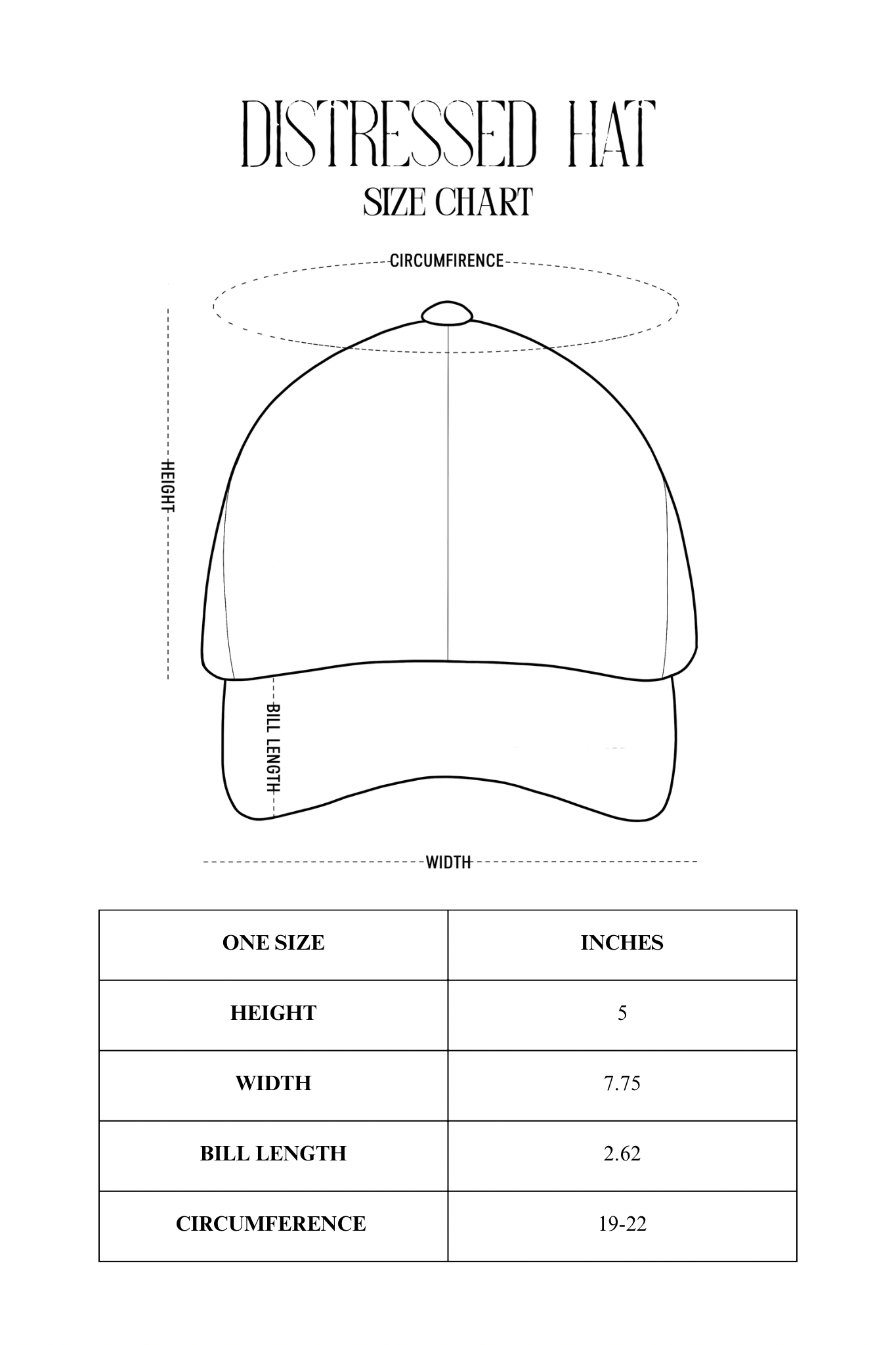 Devotum Distressed Hat - Shrouded