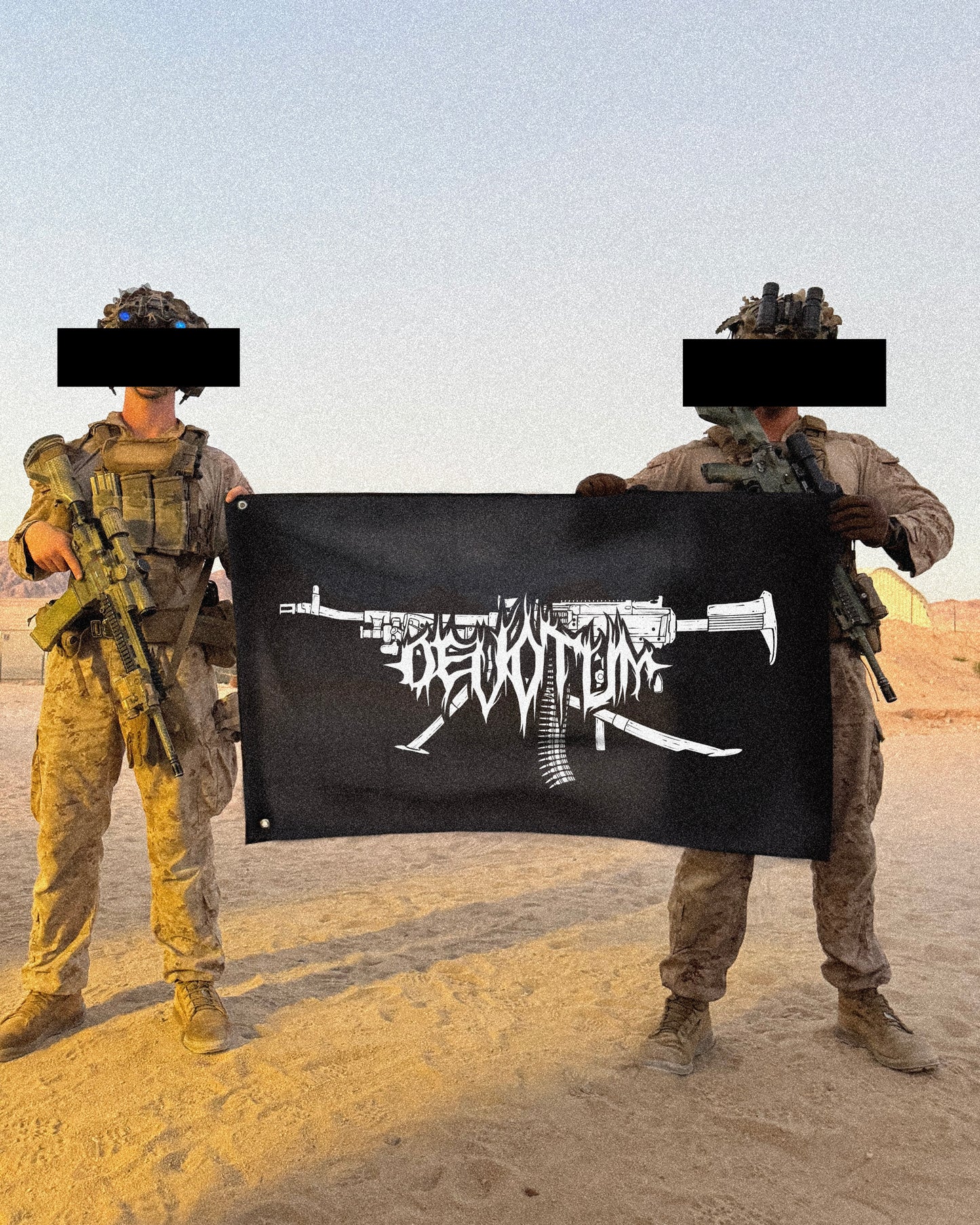 Machine Gunner Flag