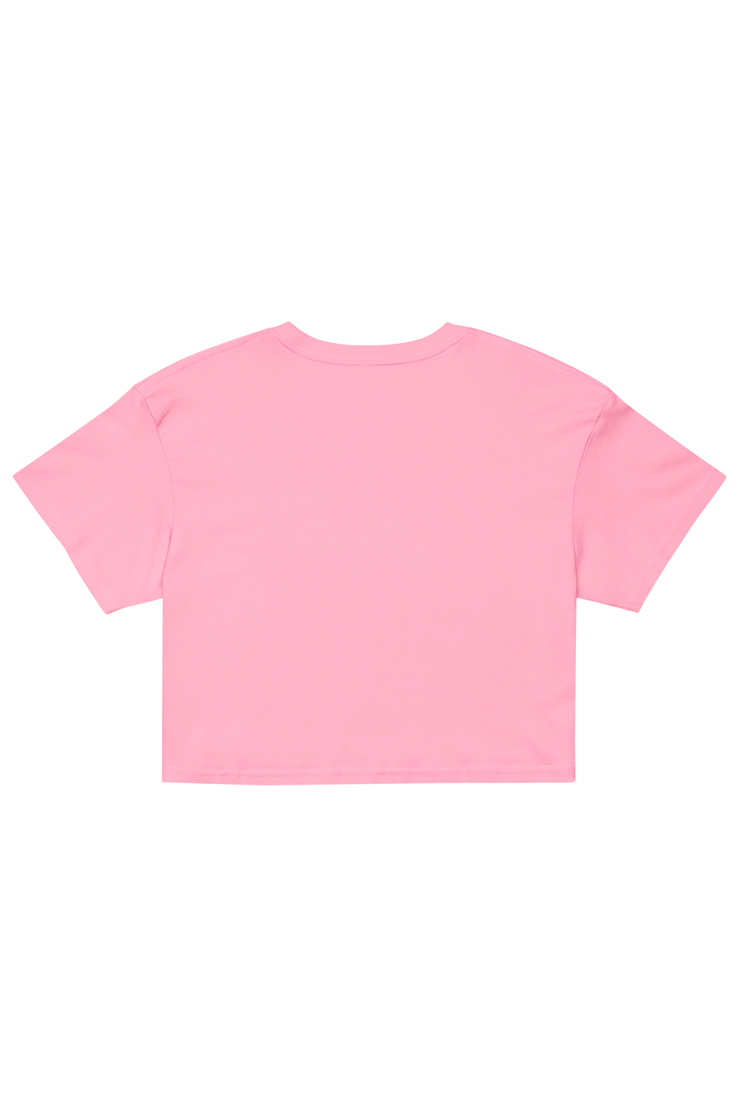 Golgotha Cropped Tee - Pink