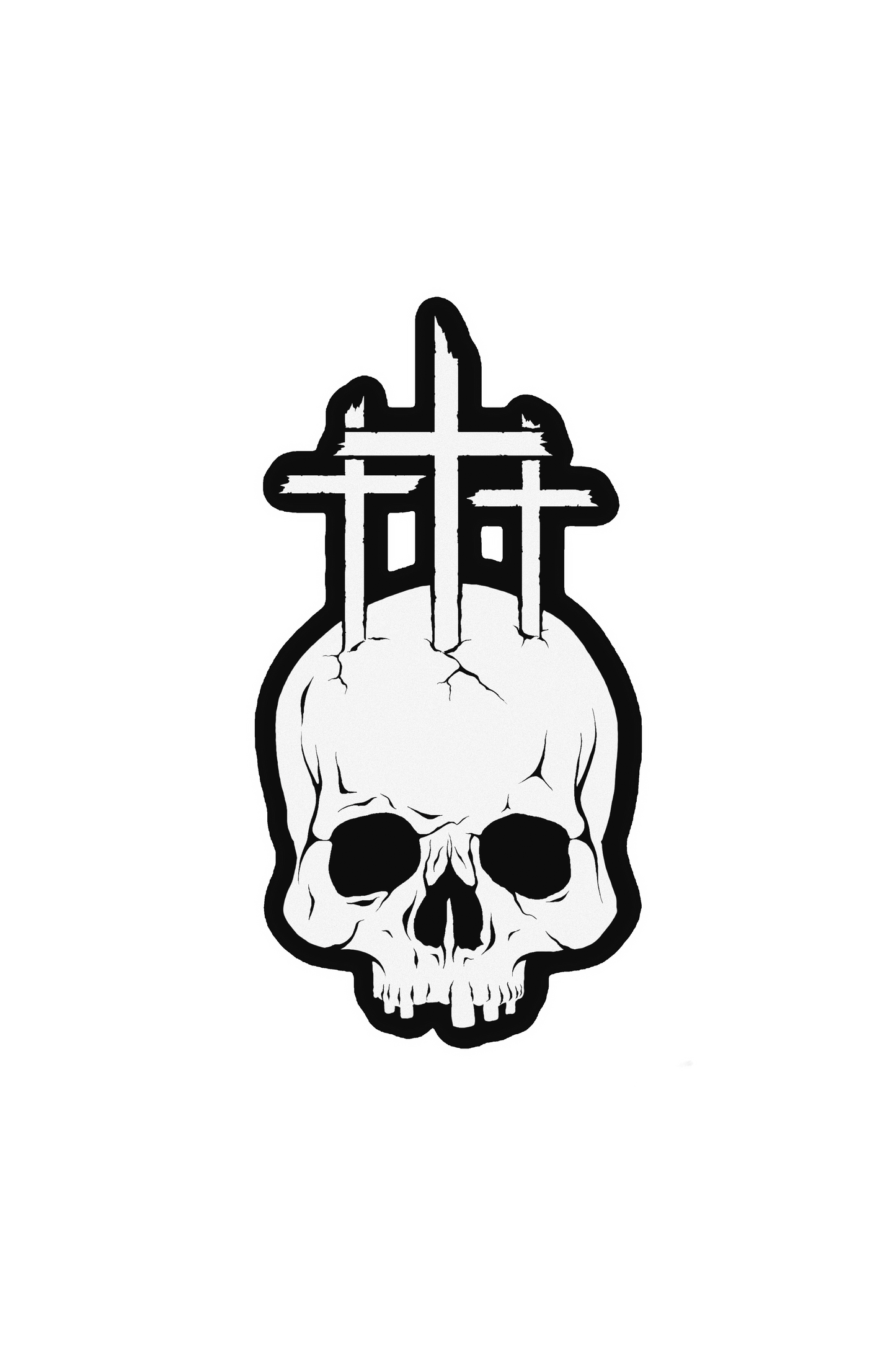 The Golgotha Sticker - Sanctified