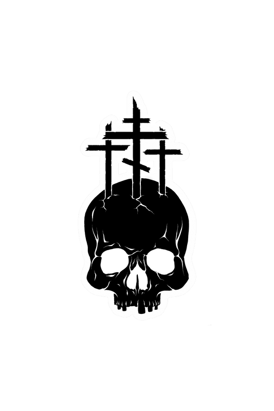 Orthobro Golgotha Sticker - Shrouded