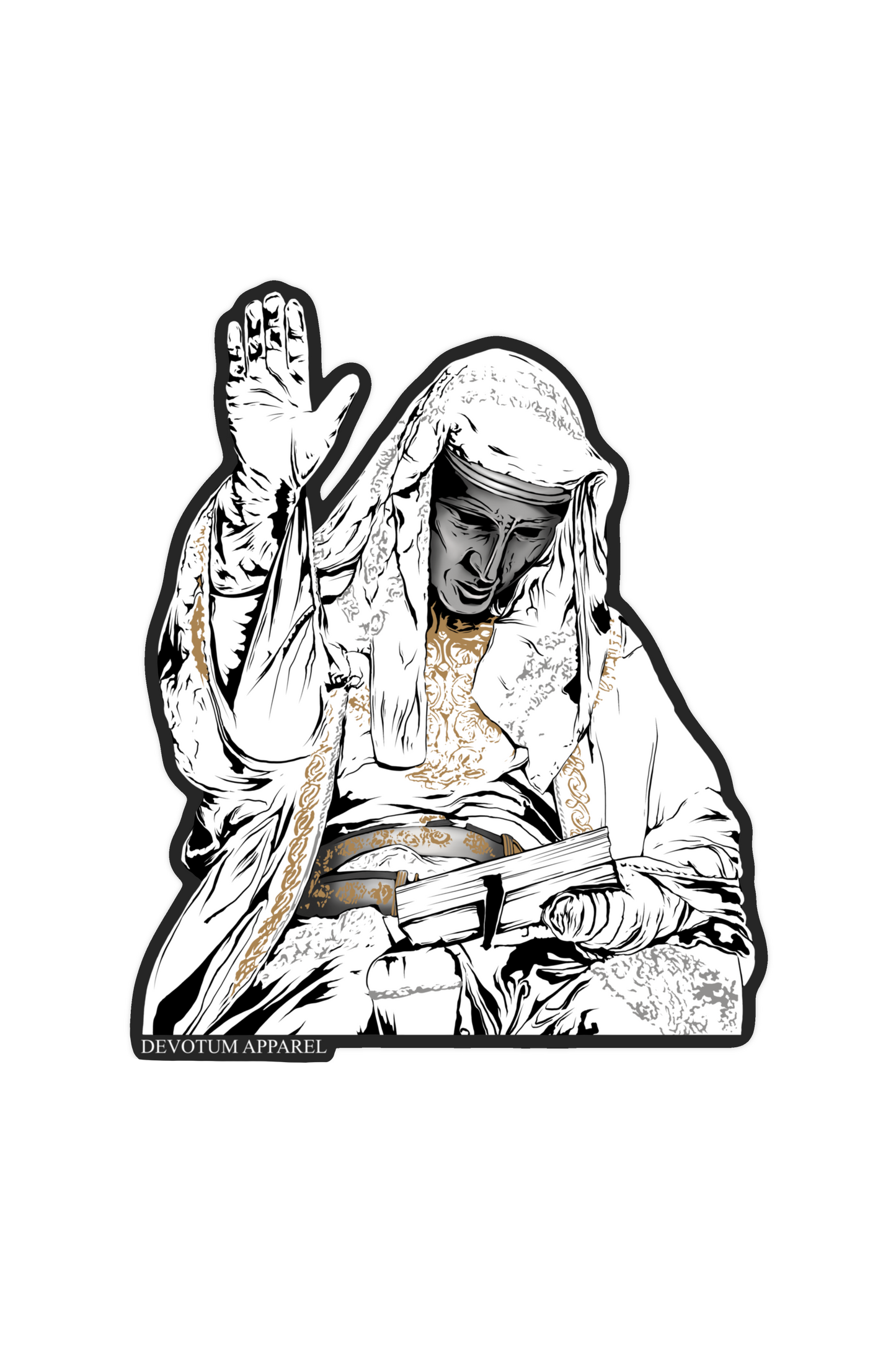King Baldwin IV Sticker