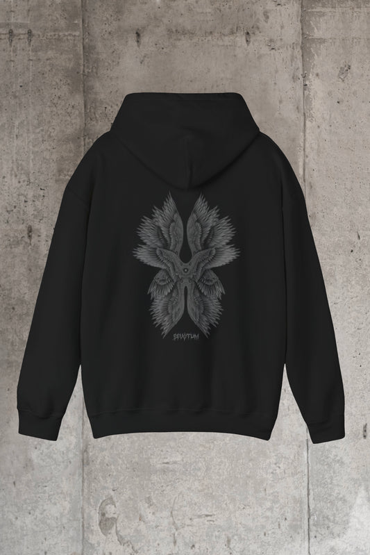 Nox Seraph Hoodie - Obsidian