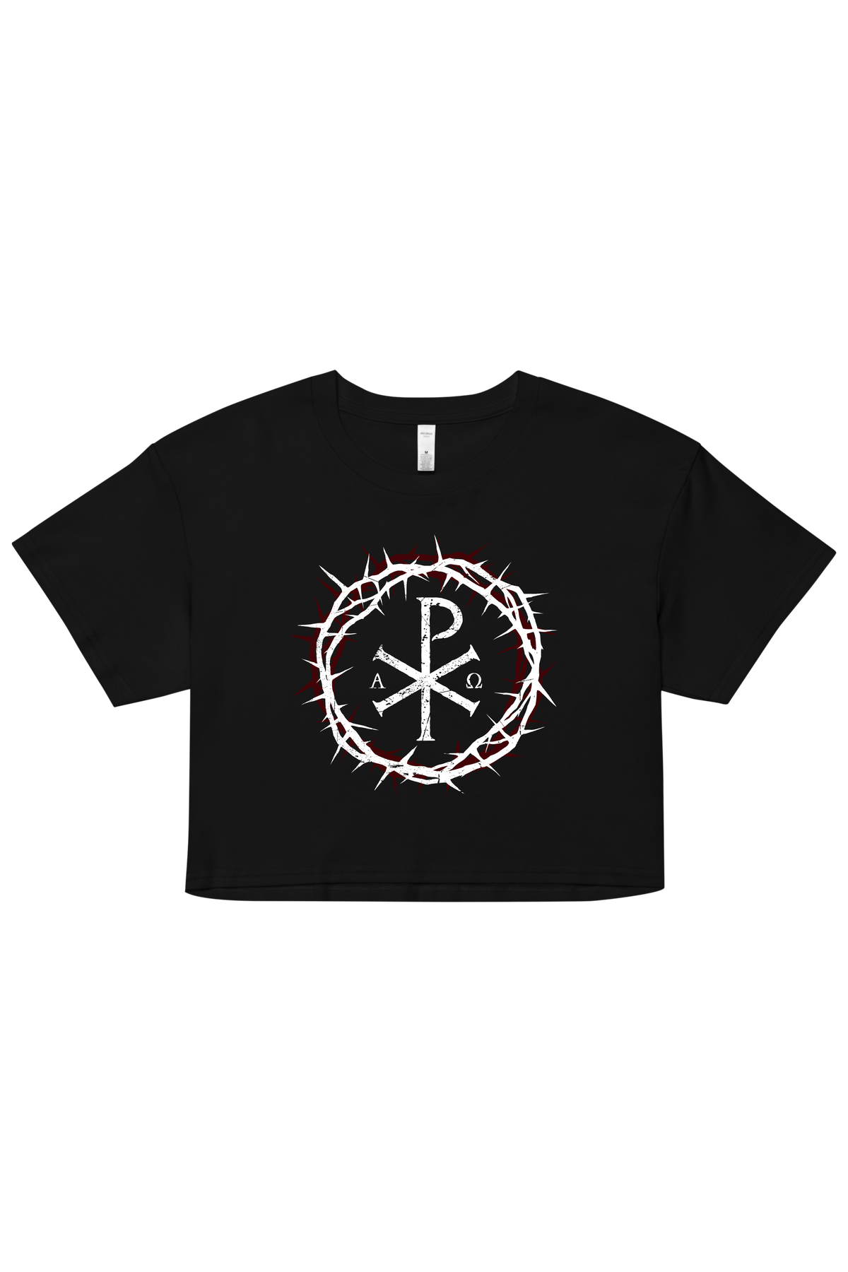 Chi Rho Cropped Tee