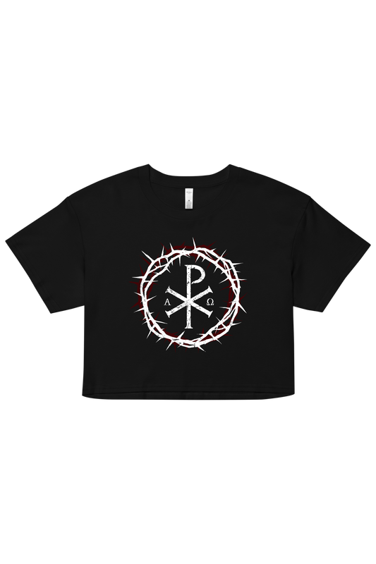 Chi Rho Cropped Tee