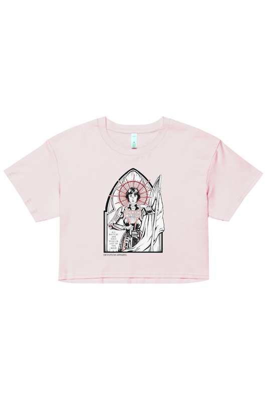 Saint Joan of Arc Cropped Tee