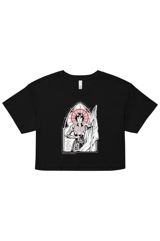 Saint Joan of Arc Cropped Tee
