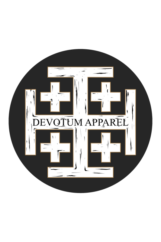 Jerusalem Cross Sticker
