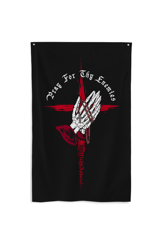 Pray For Thy Enemies Flag